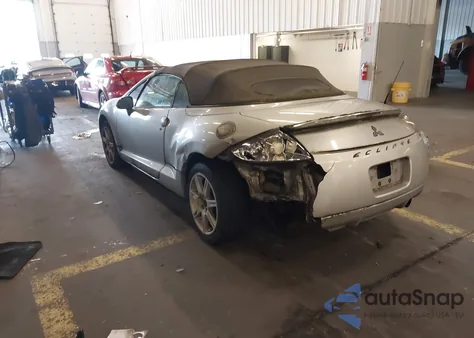 2007 Mitsubishi Eclipse Spyder Gs z USA, uszkodzony, nr VIN 4A3AL25F67E017674